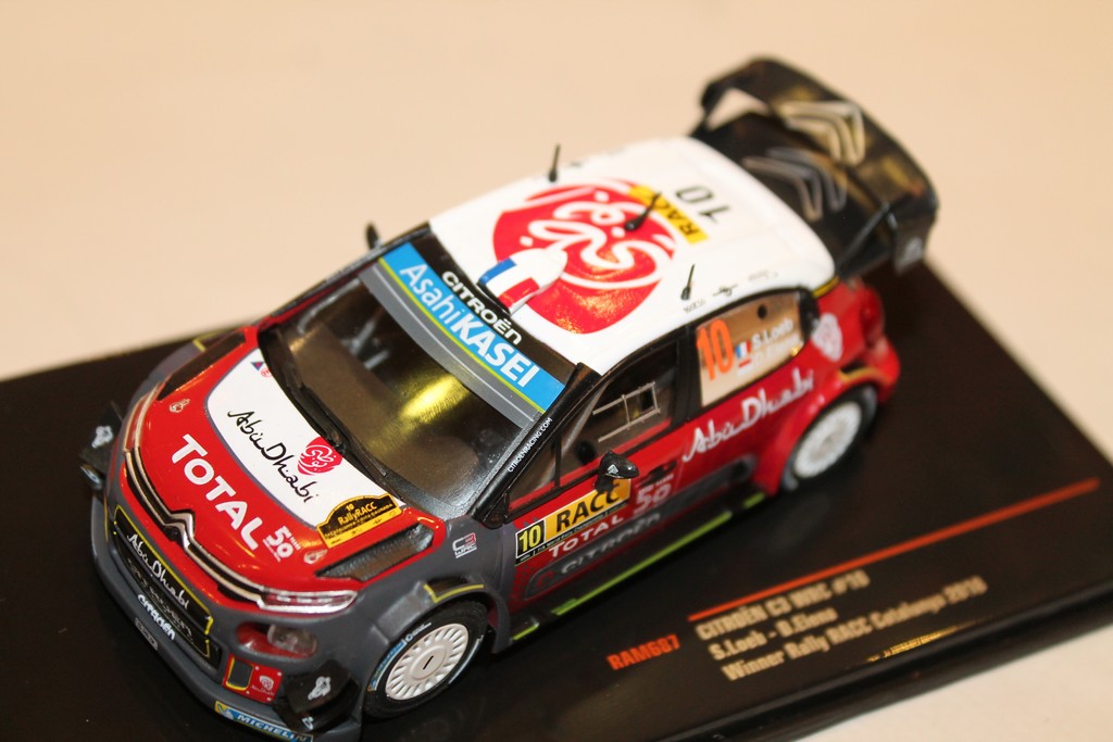 CTROEN C3 WRC N°10 WINNER RALLY RACC CATALUNYA IXO 1/43°