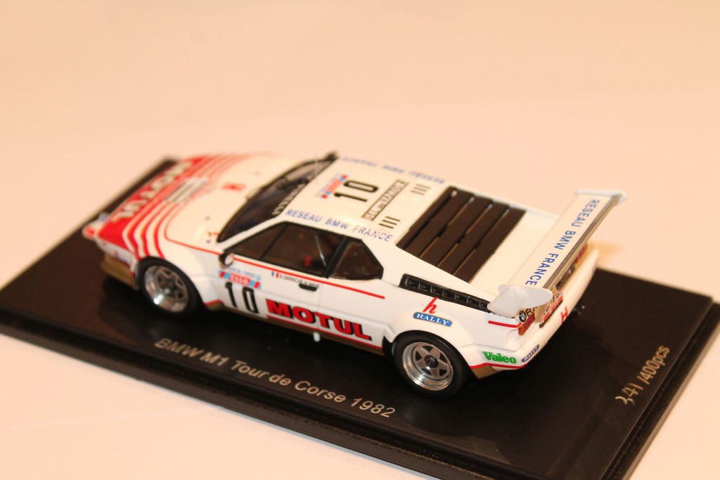 BMW M1 TOUR DE CORSE 1982 SPARK 1/43°