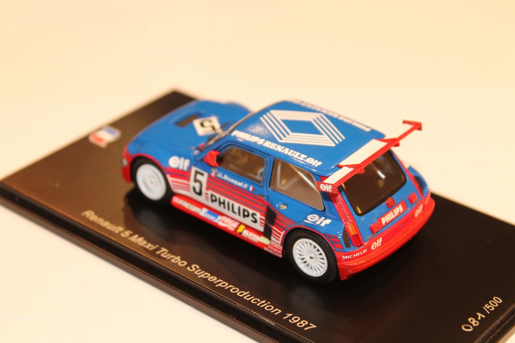 RENAULT 5 MAXI TURBO SUPERPRODUCTION 1987 SPARK 1/43°