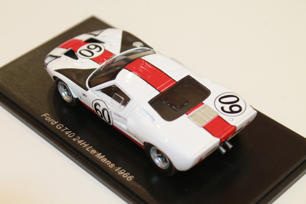 FORD GT 40 LE MANS 1966 N°60 SPARK 1/43°