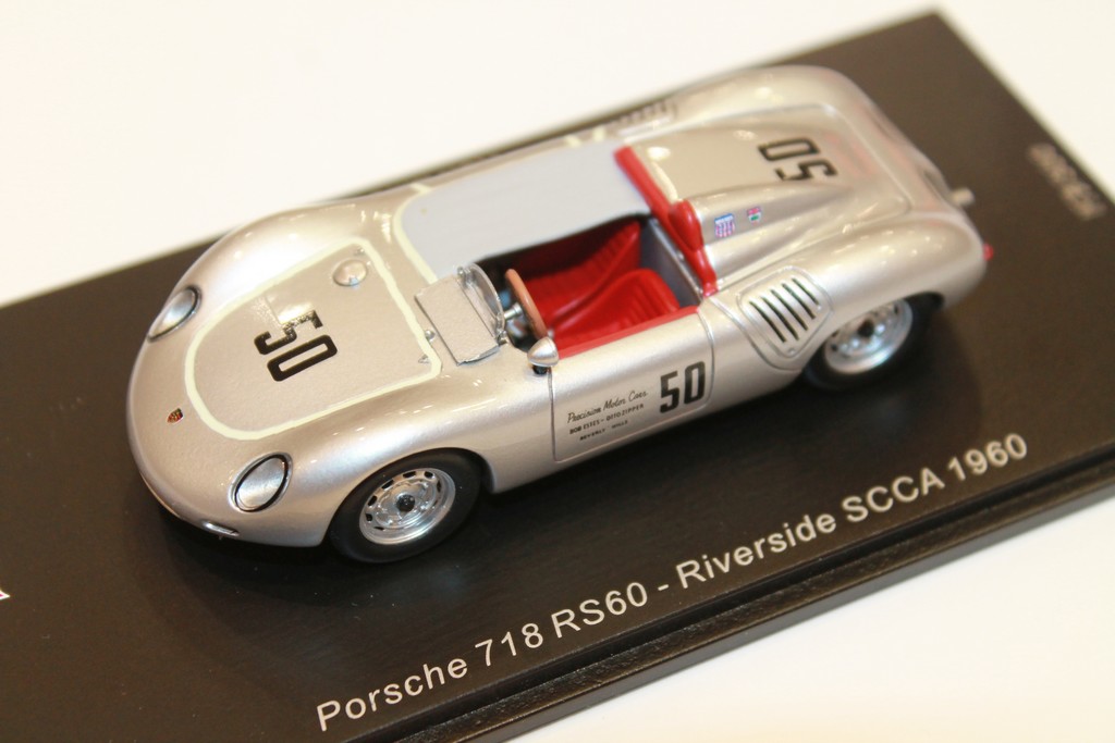 PORSCHE 718 RS60 N°50 1960 SPARK 1/43°