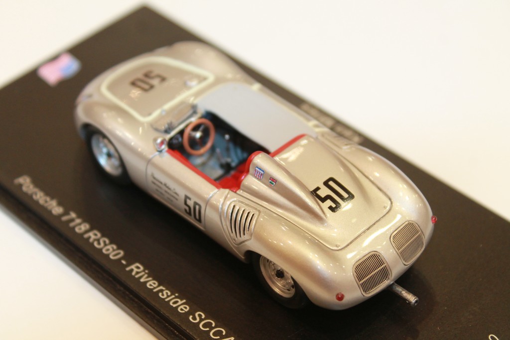 PORSCHE 718 RS60 N°50 1960 SPARK 1/43°