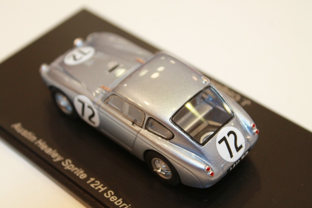 AUSTIN HEALEY SPRITE N°72 12H SEBRING 1962 SPARK 1/43°