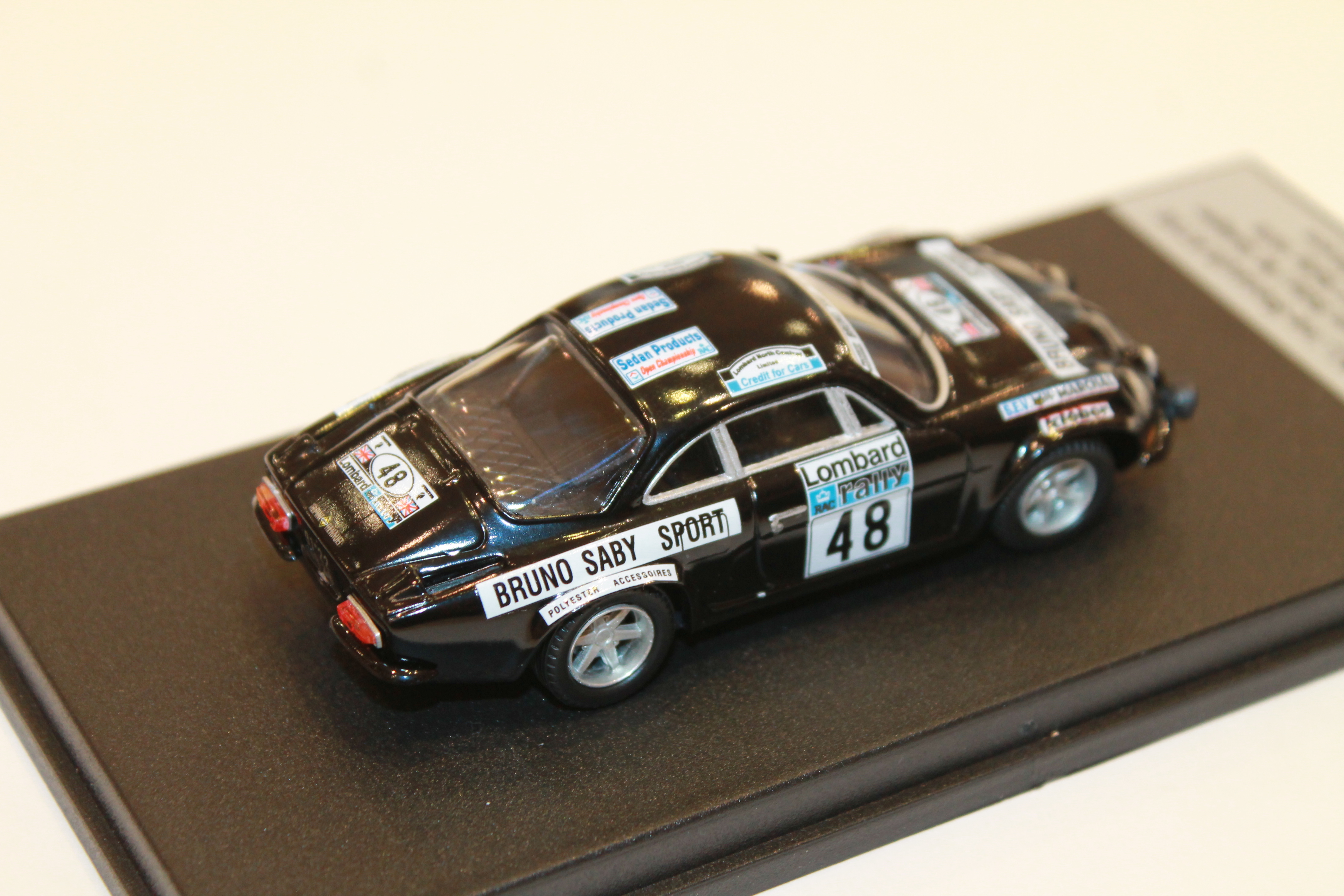 ALPINE A110 SABY RAC RALLYE 1978 TROFEU 1/43°