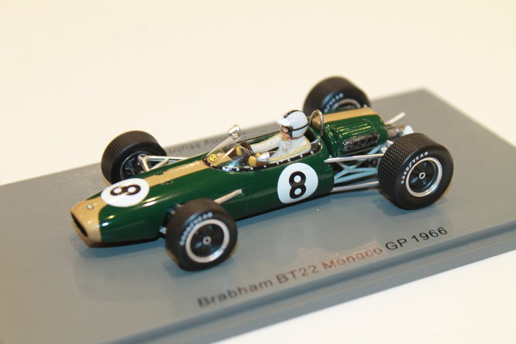 BRABHAM BT22 GP MONACO 1966 SPARK 1/43°