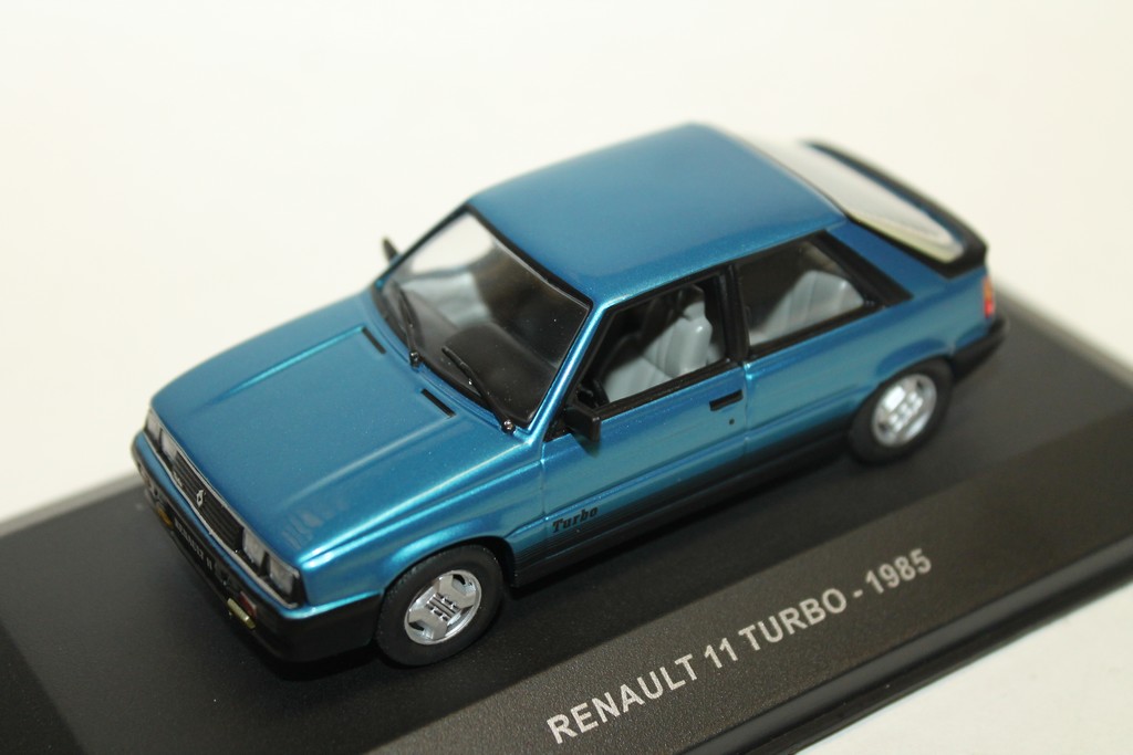 RENAULT 11 TURBO BLEU SOLIDO 1985 SOLIDO 1/43°