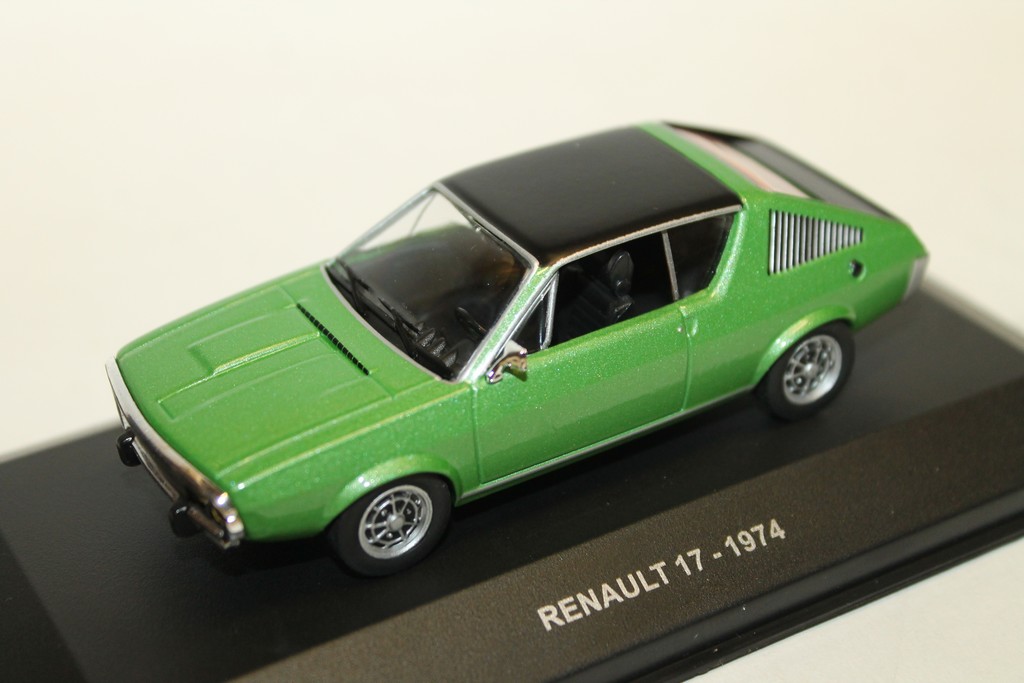 RENAULT 17 VERTE 1974 SOLIDO 1/43°