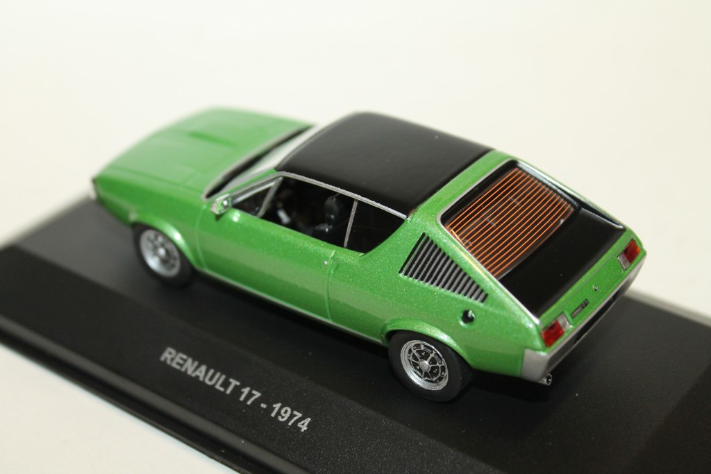 RENAULT 17 VERTE 1974 SOLIDO 1/43°