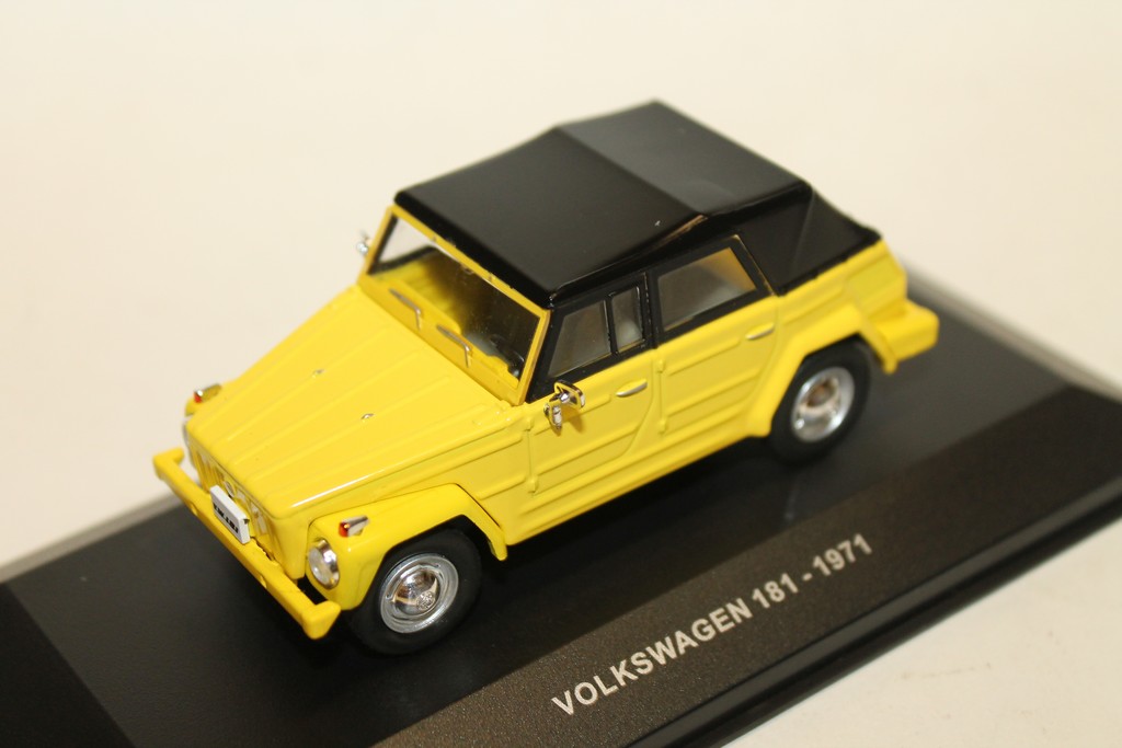 VOLKSWAGEN 181 JAUNE 1971 SOLIDO 1/43°