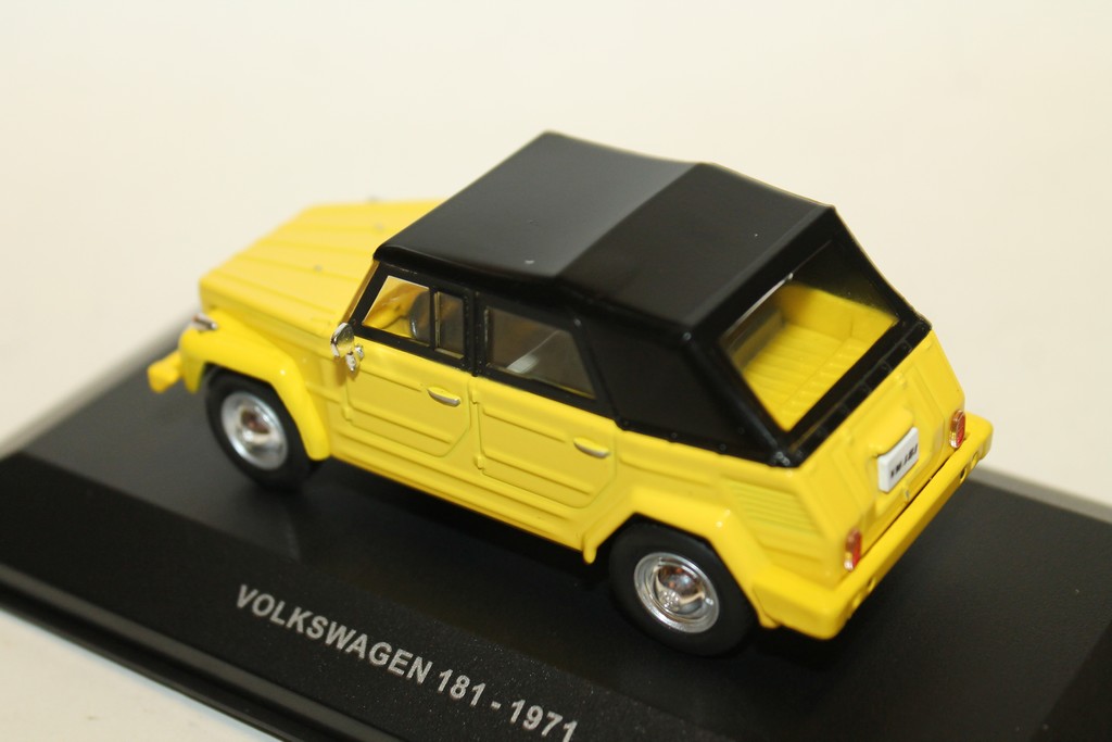 VOLKSWAGEN 181 JAUNE 1971 SOLIDO 1/43°