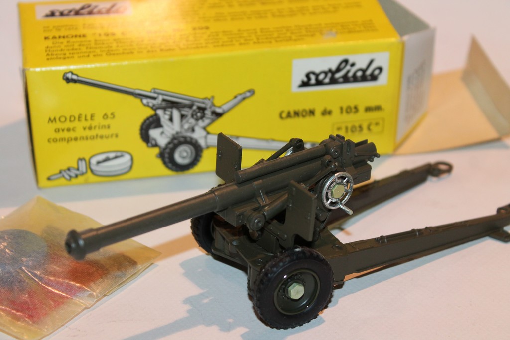 CANON DE 105 MM. "105C" 1960 SOLIDO 1/43°