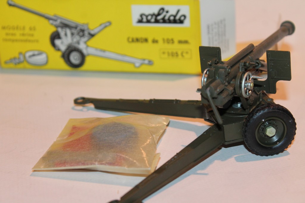CANON DE 105 MM. "105C" 1960 SOLIDO 1/43°