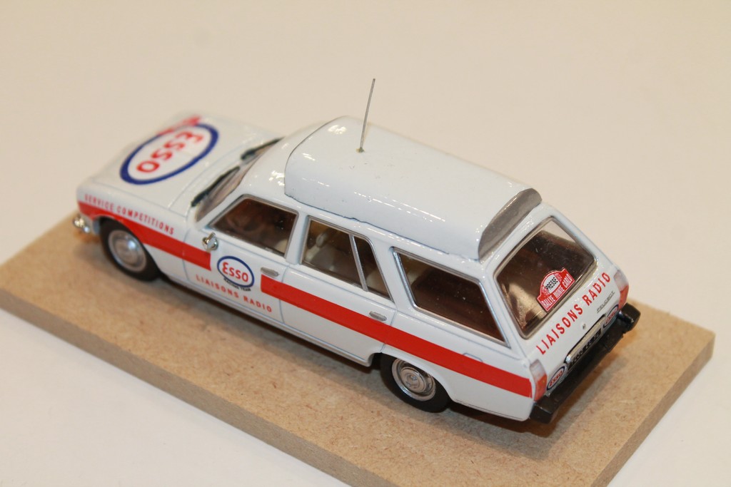 PEUGEOT 504 BREAK ESSO MC 1976 AUTORECLAME 1/43°