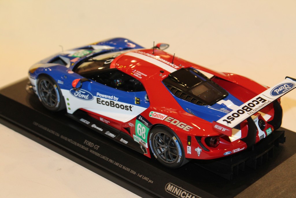 FORD GT CHIP GANASSI RACING USA MINICHAMPS 1/18°