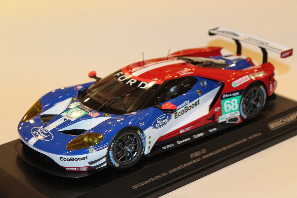 FORD GT CHIP GANASSI RACING USA MINICHAMPS 1/18°