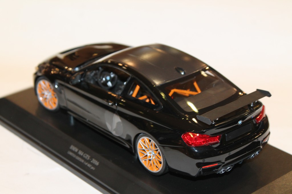 BMW M4 GTS - NOIR 2016 MINICHAMPS 1/18°