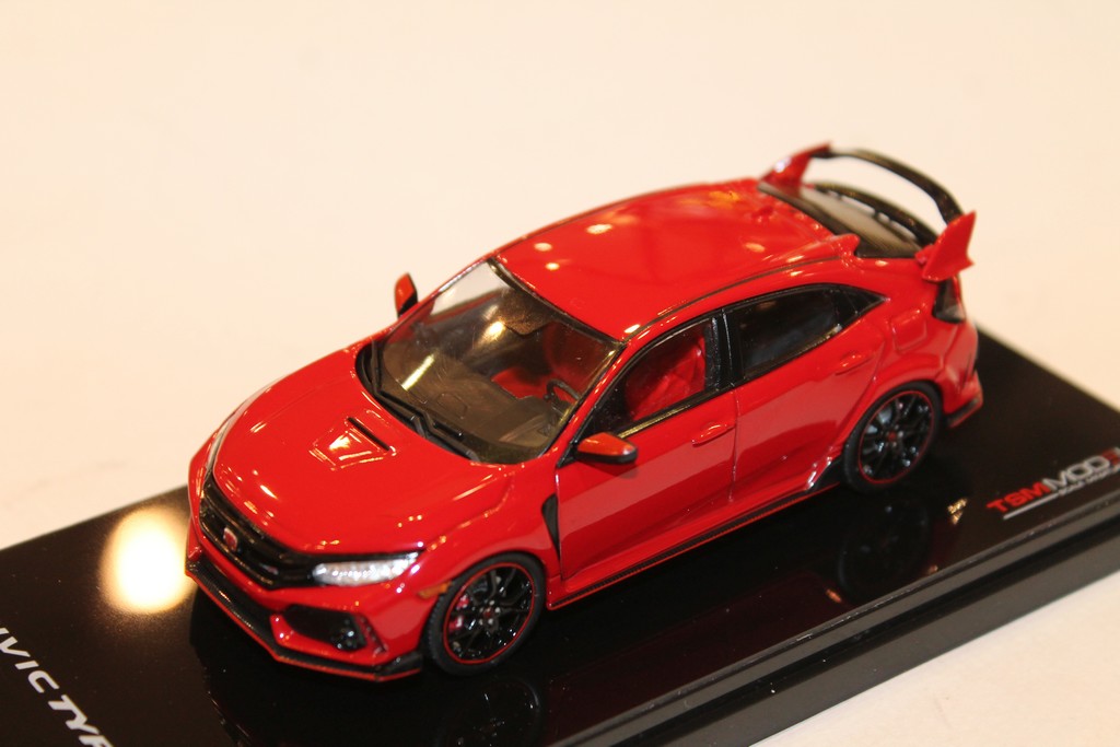 HONDA CIVIC TYPE R ROUGE TSM MODEL 1/43°