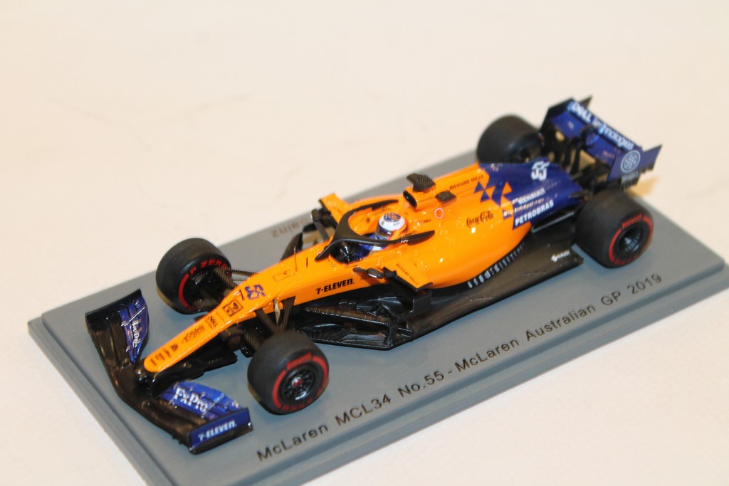 MCLAREN MCL34 NO4 - MCLAREN AUSTRALIAN GP 2019 SPARK 1/43°