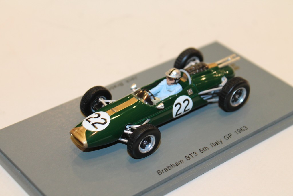 BRABHAM BT3 5TH ITALY GP 1963 SPARK 1/43°