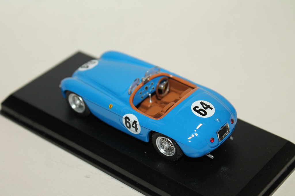 FERRARI 166MM BARCHETTA ch.0064 AVVOCATO  GIANNI AGNELLI PERSONAL CAR 1948 BLUE ART-MODELART-MODEL 43ミニカー 価格比較