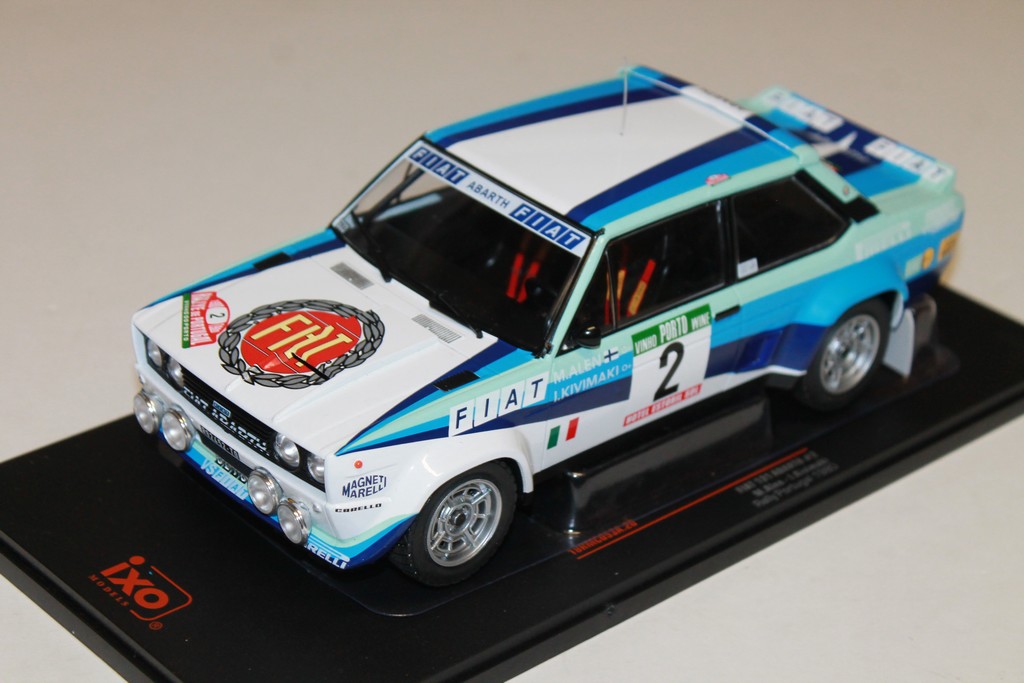 FIAT 131 ABARTH N°2 RALLYE PORTUGAL 1980 IXO 1/18°