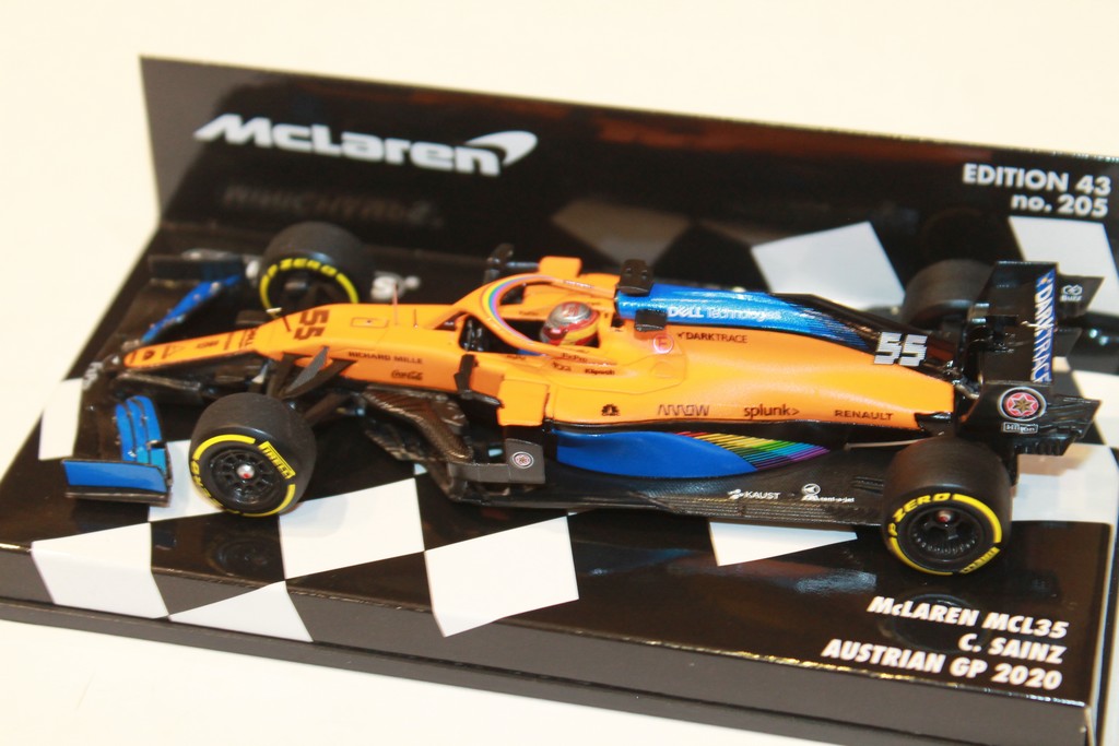 McLAREN MC35 SAINZ GP AUTRICHE 2020 MINICHAMPS 1/43°