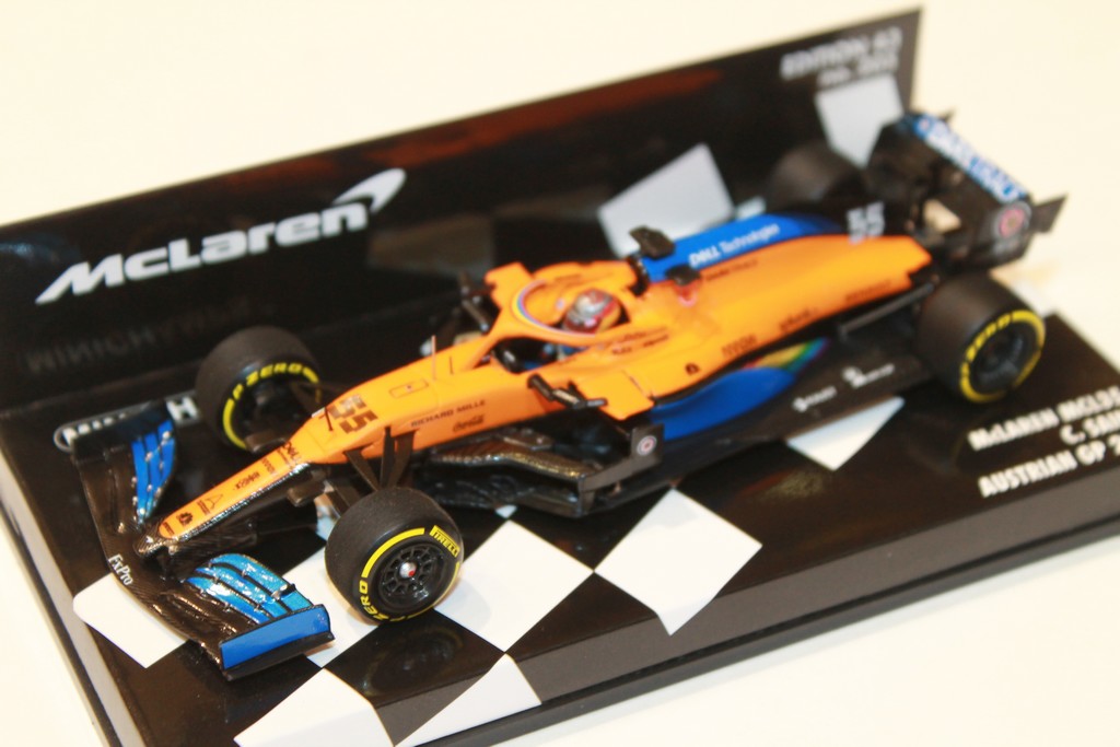 McLAREN MC35 SAINZ GP AUTRICHE 2020 MINICHAMPS 1/43°