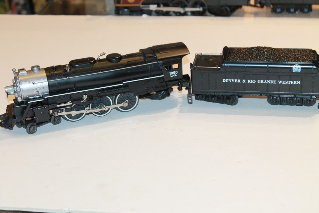 LOCOMOTIVE 231 + TENDER DENVER & RIO GRANDE WESTERN LIONEL 0
