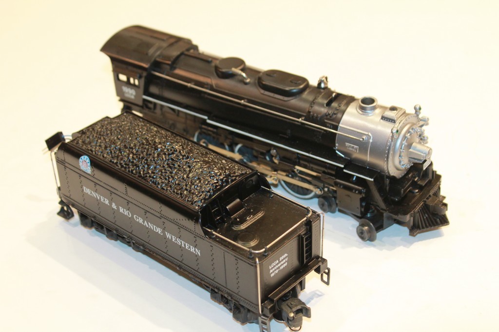 LOCOMOTIVE 231 + TENDER DENVER & RIO GRANDE WESTERN LIONEL 0