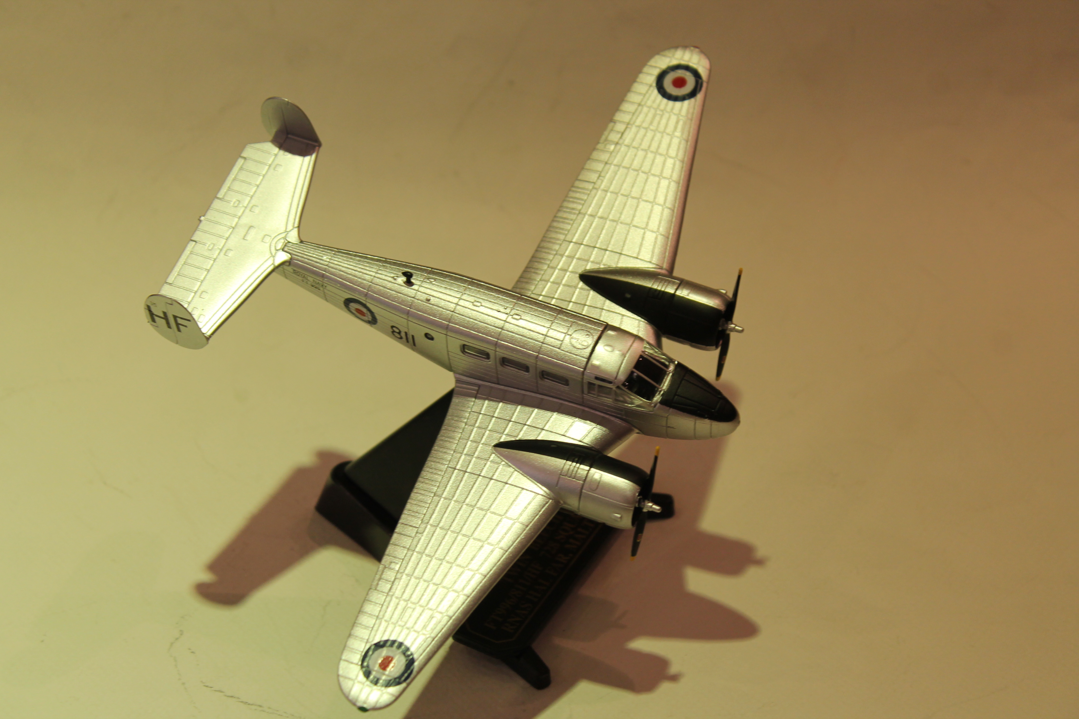 TWIN BEECH FT996/811/HF 728 SQUADRON 1948 OXFORD 1/72°