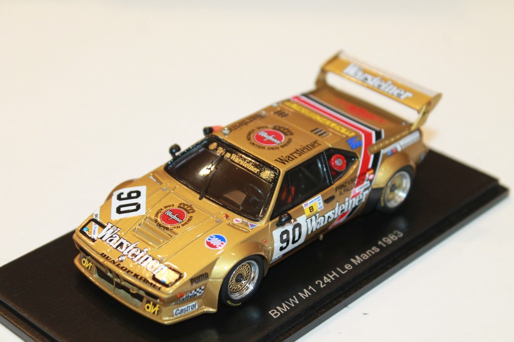 BMW M1 N° 90 24H LM 1983 SPARK 1/43°