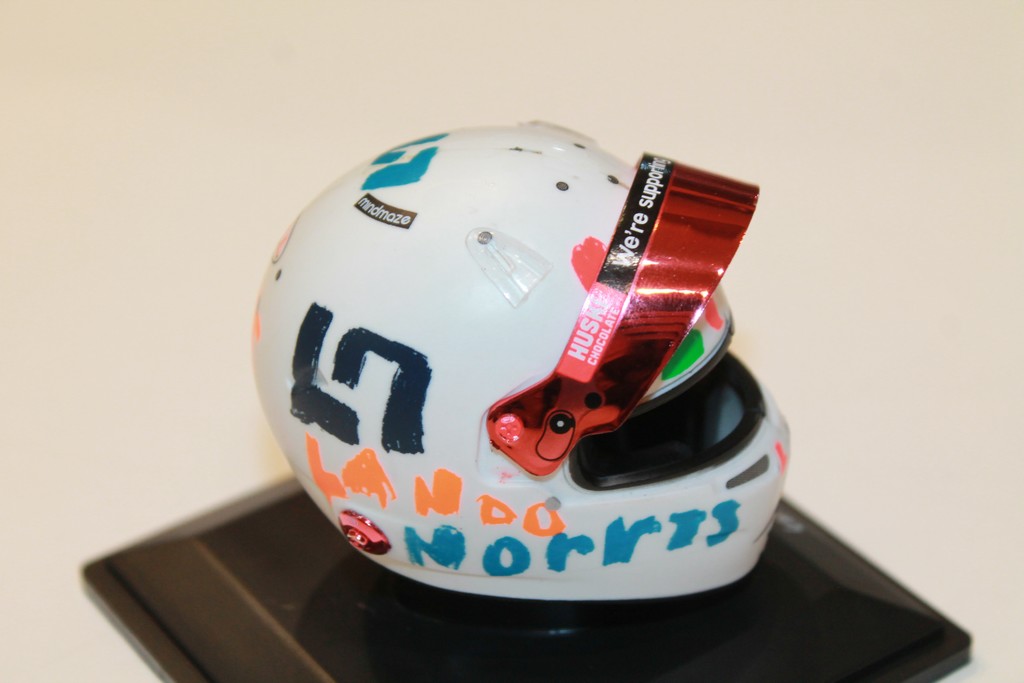CASQUE LANDO NORRIS 2020 SPARK 1/5°