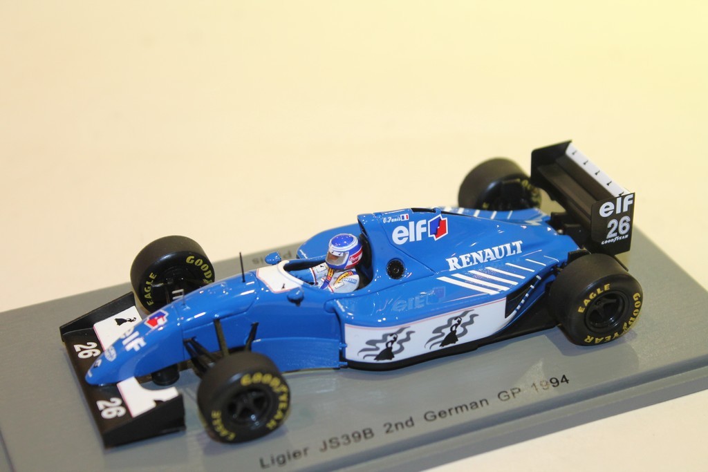 LIGIER JS39B N°26 2ND GERMAN GP 1994 SPARK 1/43°