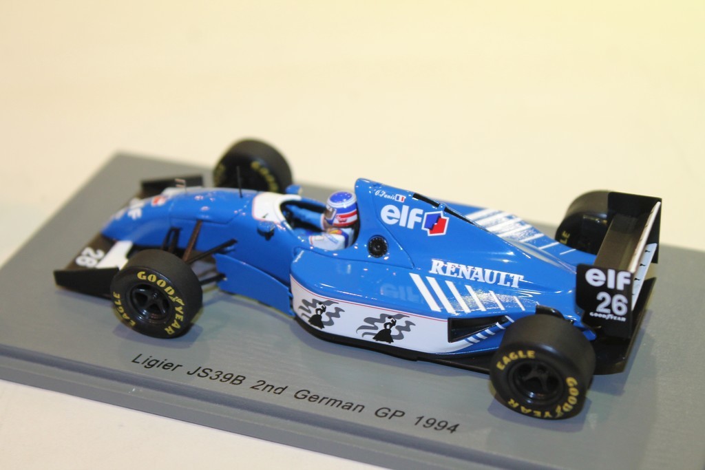 LIGIER JS39B N°26 2ND GERMAN GP 1994 SPARK 1/43°