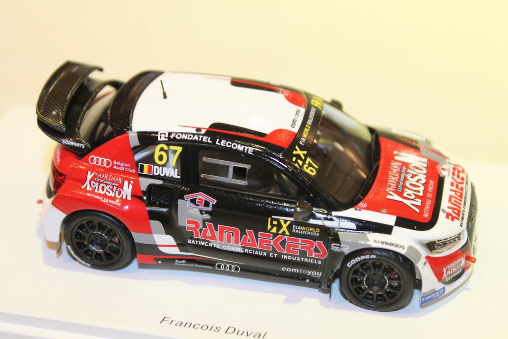 AUDI S1 RX QUATTRO N°67 WORLD RX OF BELGIAN 2018 SAPRK 1/43°