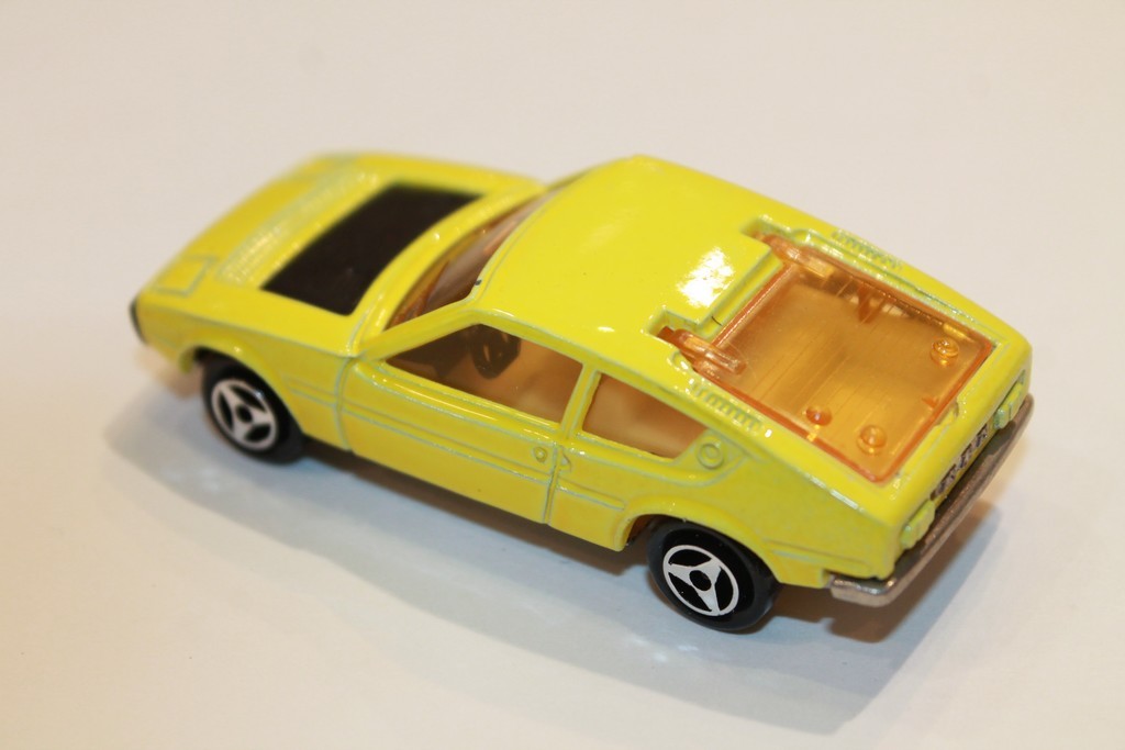 MATRA SIMCA BAGHEERA JAUNE MAJORETTE 1/66°
