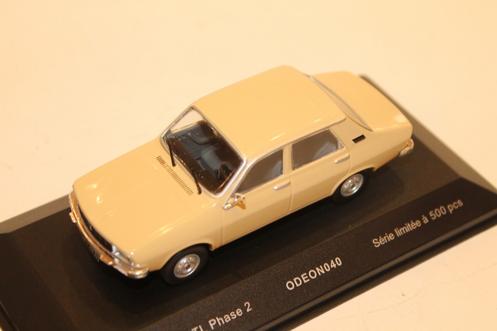 RENAULT 12 TL PHASE 2 BEIGE ODEON 1/43°