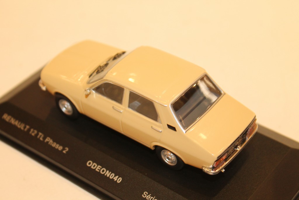 RENAULT 12 TL PHASE 2 BEIGE ODEON 1/43°