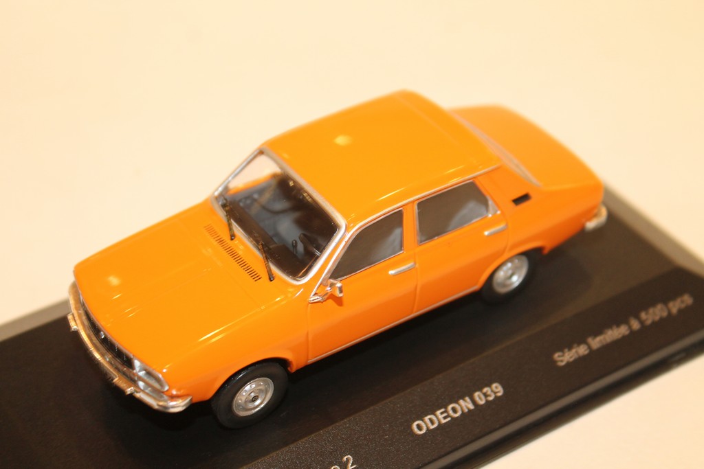 RENAULT 12TL PHASE 2 ORANGE ODEON 1/43°