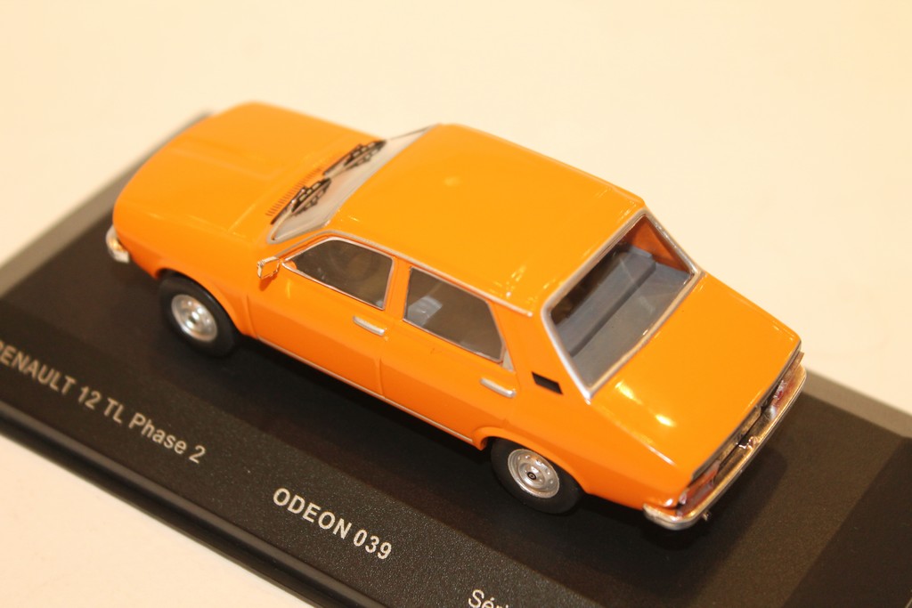 RENAULT 12TL PHASE 2 ORANGE ODEON 1/43°