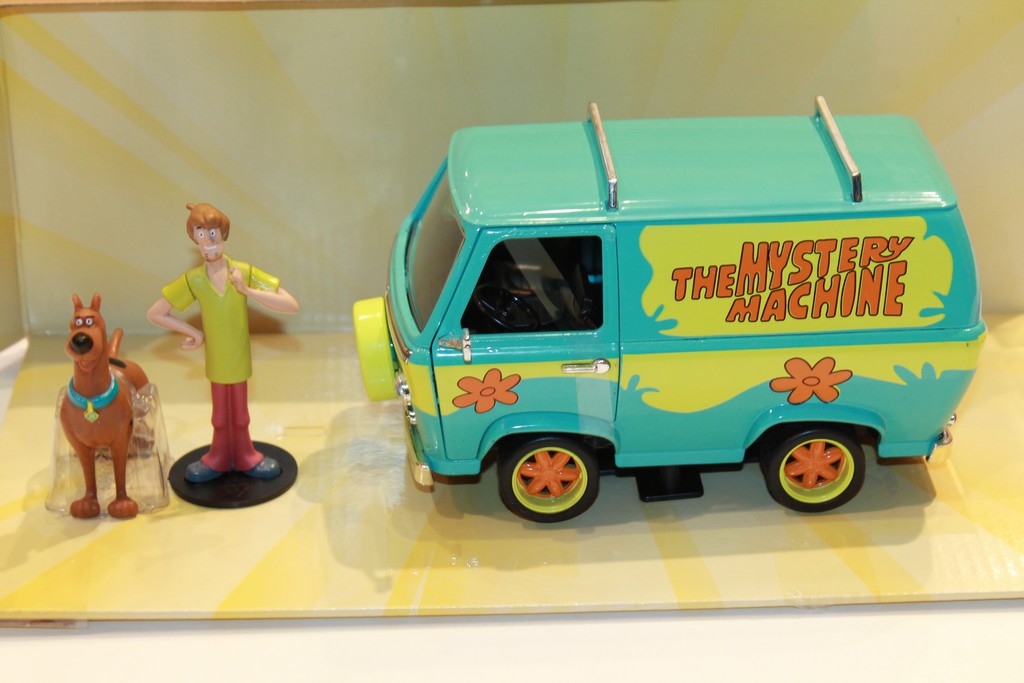 MYSTERY MACHINE WHIT SHAGGY & SCOOBY-DOO JADA 1/24°