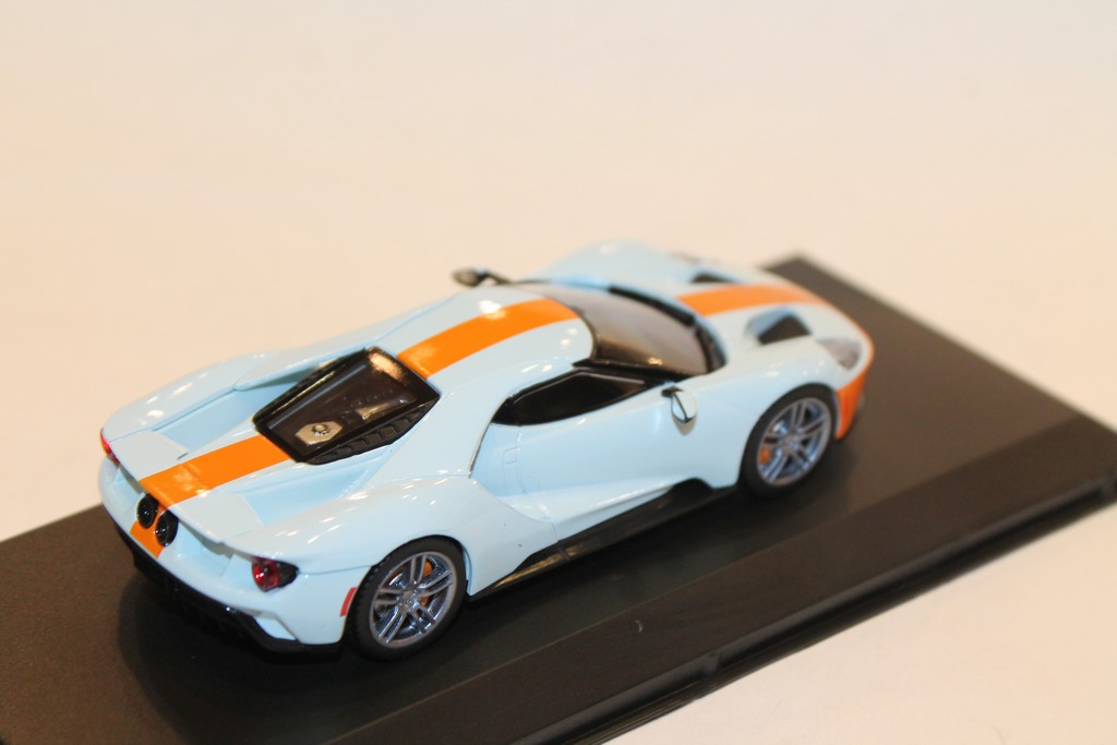 FORD GT HERITAGE EDITION 2019 GULF GREENLIGHT 1/43°