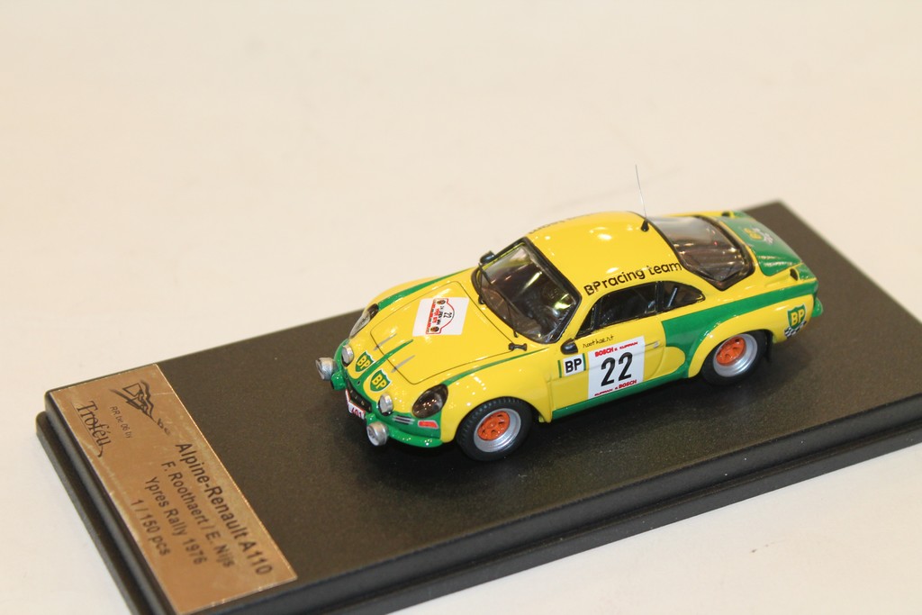 ALPINE RENAULT A110 BP YPRES 1976 TROFEU 1/43°