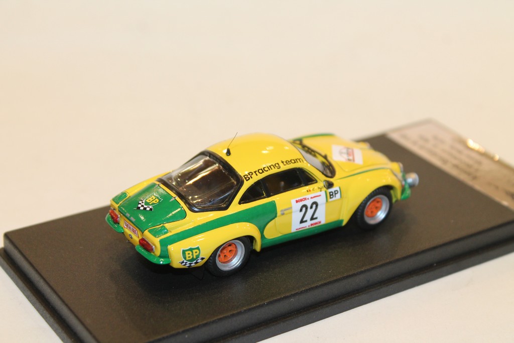 ALPINE RENAULT A110 BP YPRES 1976 TROFEU 1/43°