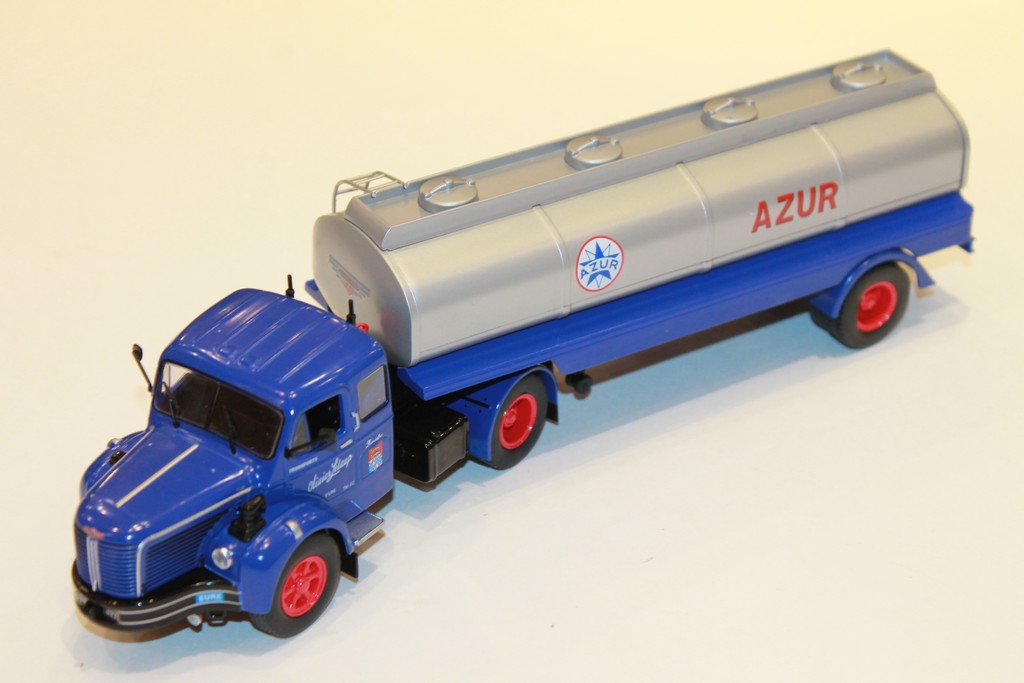 BERLIET TLM CITERNE SEMI-REMORQUE "AZUR" ODEON 1/43°