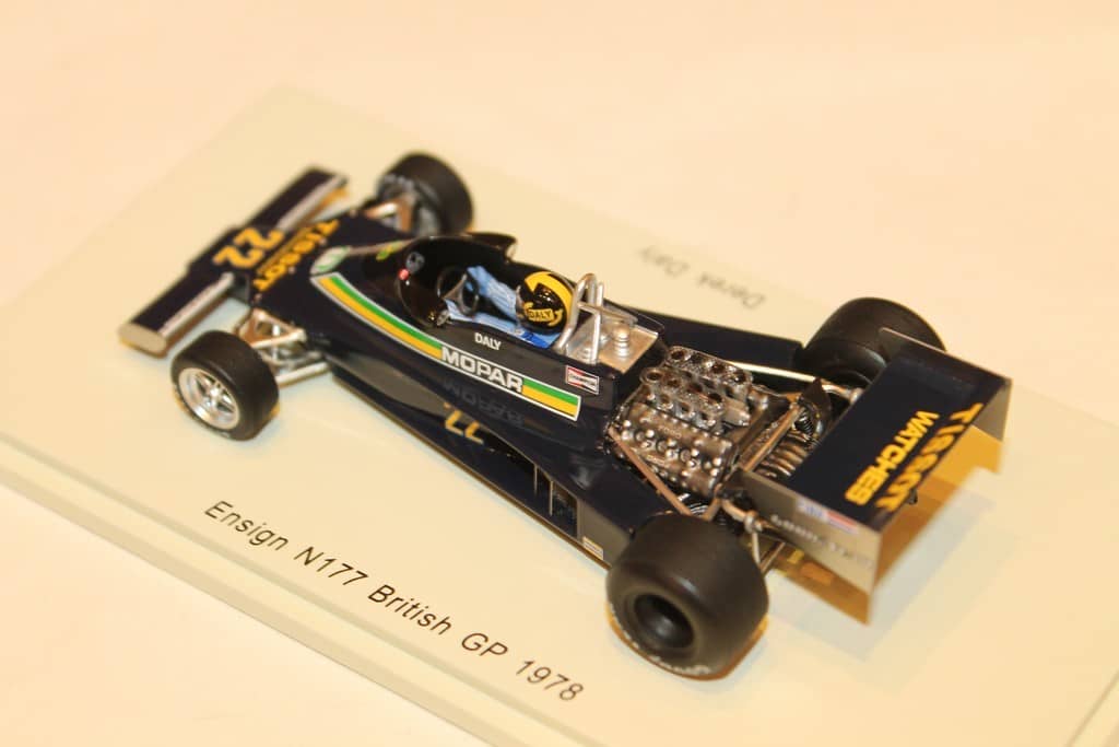 ENSIGN N177 N°22 BRITISH GP 1978 SPARK 1/43°