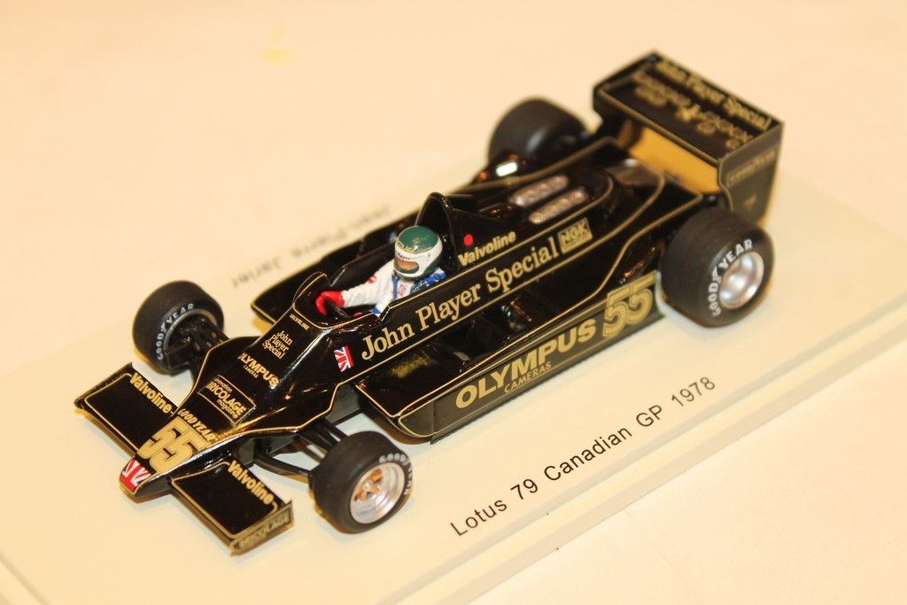 LOTUS 79 N°55 CANADIAN GP 1978 SPARK 1/43°