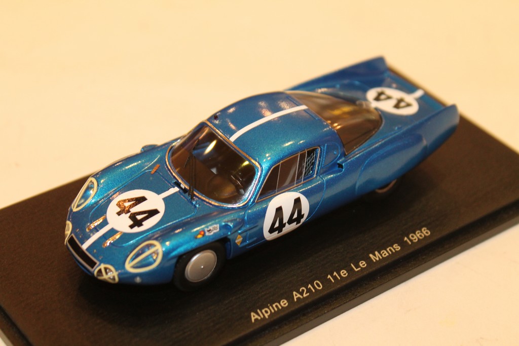 ALPINE A210 N°44 11EME LE MANS 1966 SPARK 1/43°