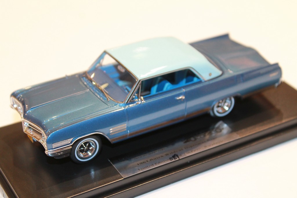 BUICK WILDCAT DIPLOMAT BLEU 1964 GOLDVARG 1/43°