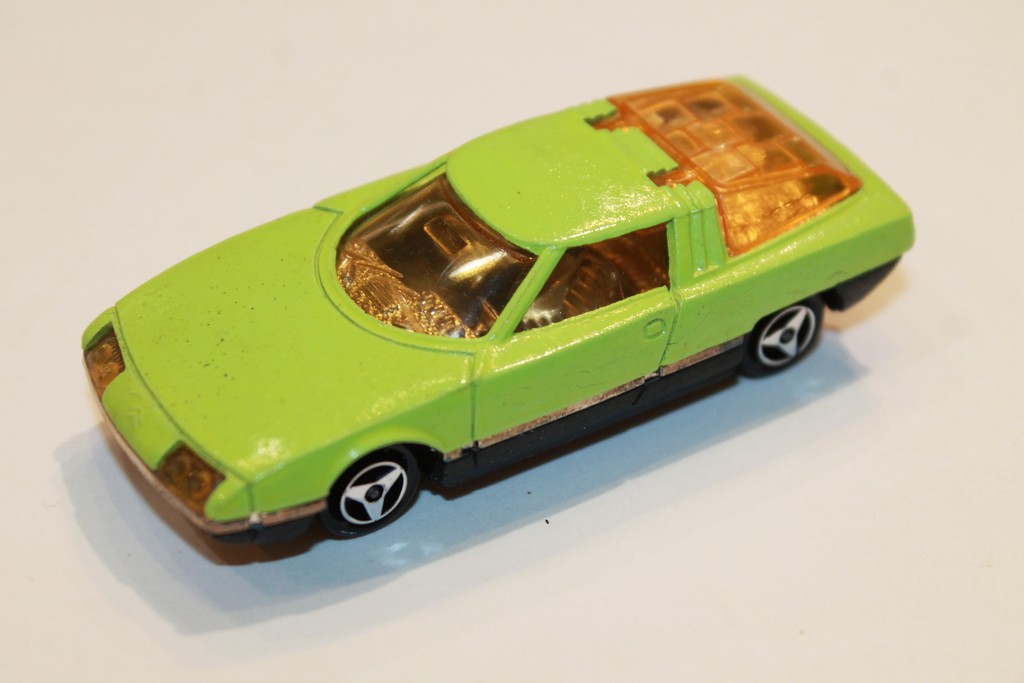 CITROEN GS CAMARGUE VERT MAJORETTE 1/66°